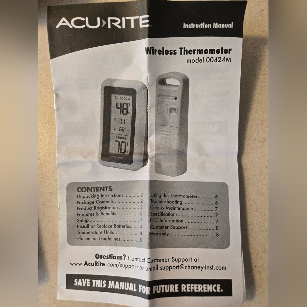 Wireless thermometer - Picture 2 of 3